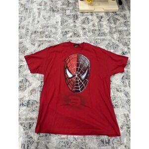 Vintage‎ 2007 Spider-Man 3 Movie Promo T Shirt Mens XL Venom Red